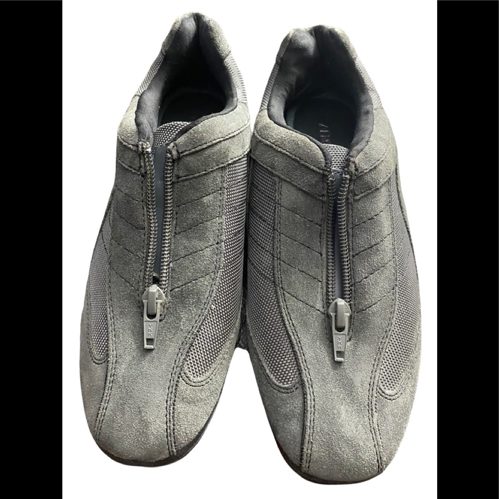 Aerosoles Grey Suede with Grey Fabric Size 8
